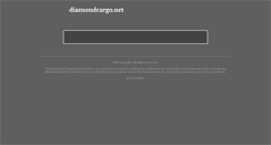 Desktop Screenshot of diamondcargo.net
